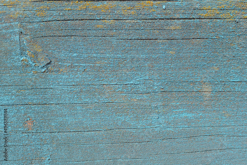 Textura pintura azul sobre madera