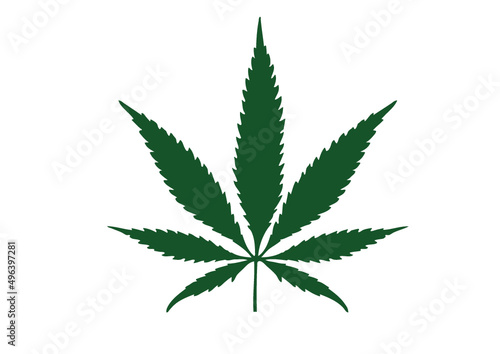 cannabis leaf
