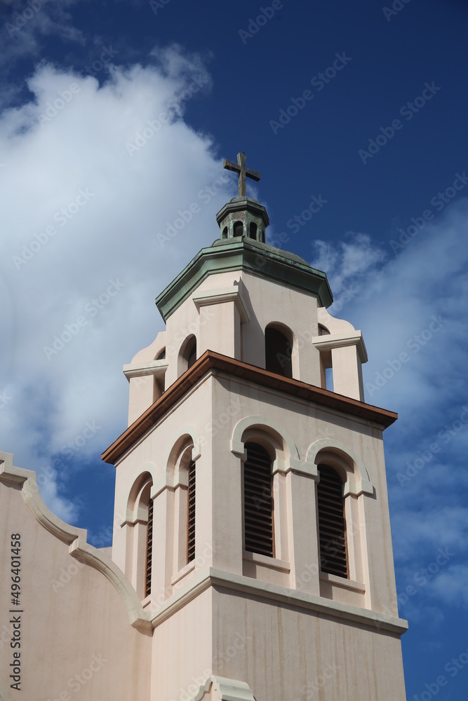 bell tower of St Mary's Basilic, Phoenix