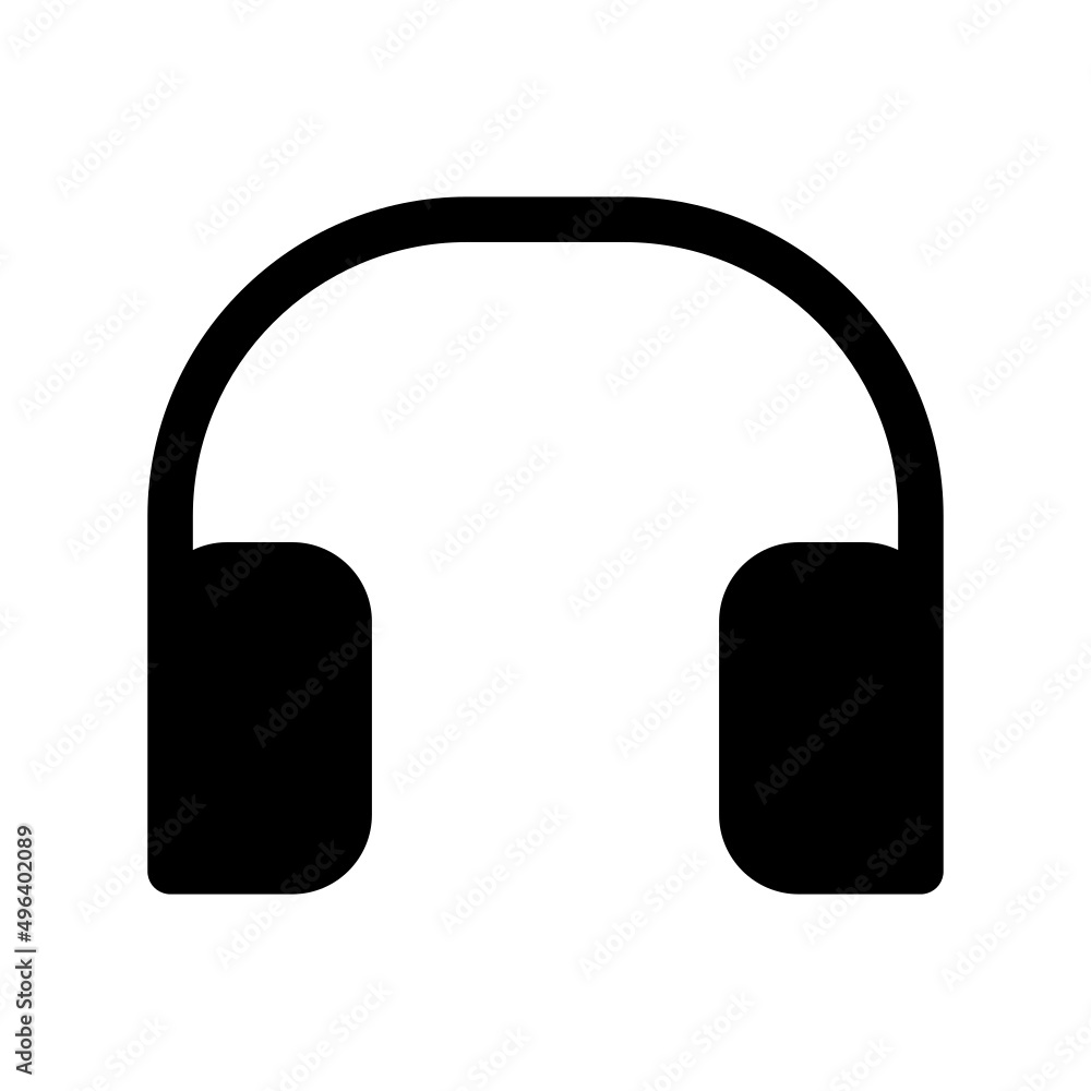 Headset Icon Vector Symbol Design Illustration Headset Icon Vector Symbol Design Illustration