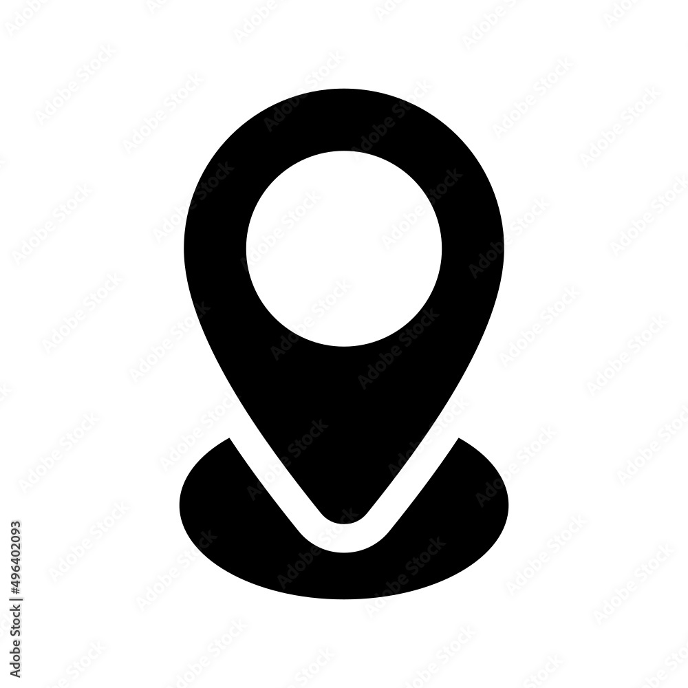 Location Icon Vector Symbol Design Illustration Location Icon Vector Symbol Design Illustration