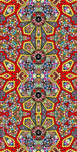 Wallpaper Mural Fractodome Colorful Seamless Fractal Patterns Torontodigital.ca