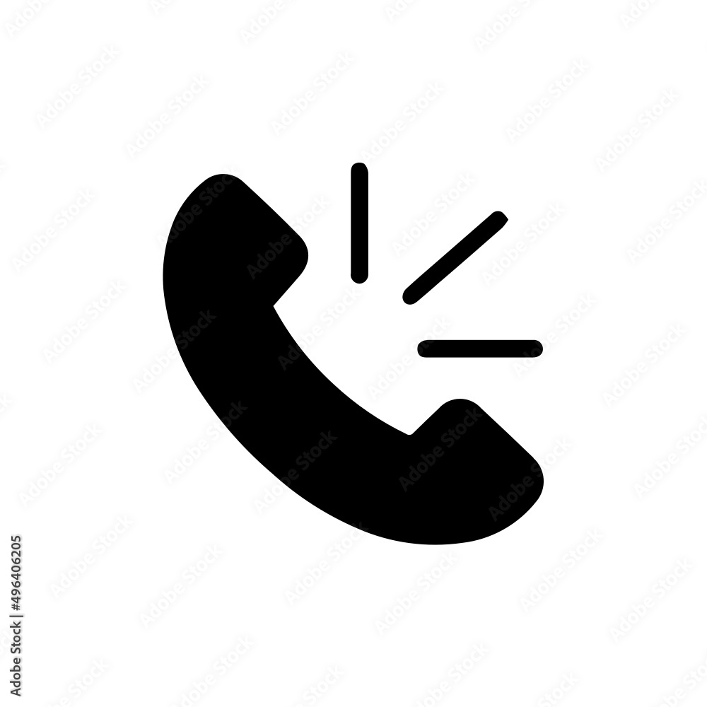 Telephone vector icon
