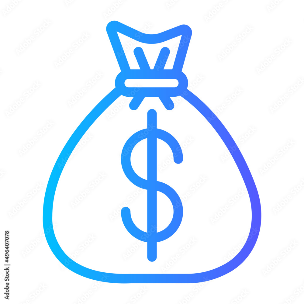 money gradient icon money gradient icon