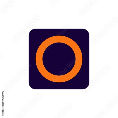 circle or letter o logo