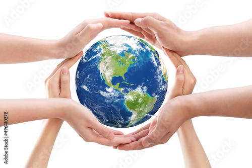 Let's protect the earth together photo