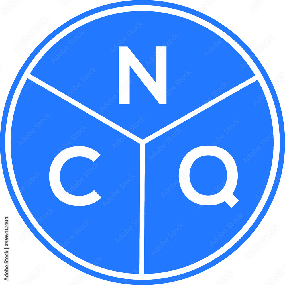 NCQ letter logo design on white background. NCQ creative circle letter logo concept. NCQ letter design.
NCQ letter logo design on white background. NCQ creative circle letter logo concept. NCQ letter design.