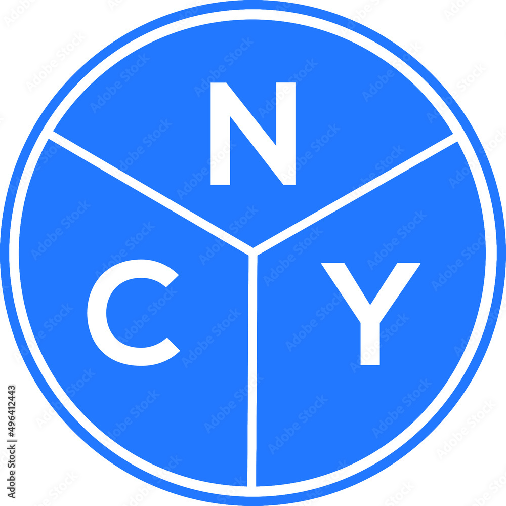 NCY letter logo design on white background. NCY creative circle letter logo concept. NCY letter design.
NCY letter logo design on white background. NCY creative circle letter logo concept. NCY letter design.