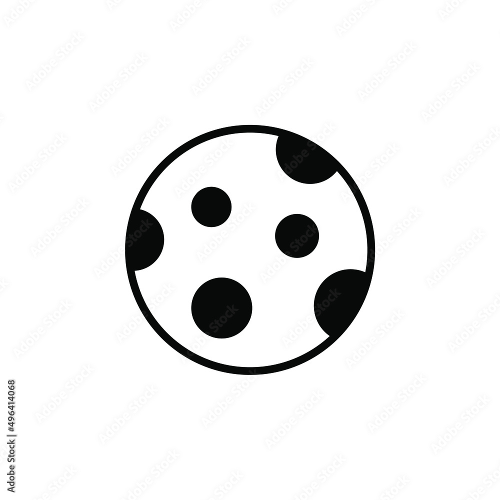 Moon, Night, Moonlight, Midnight Solid Line Icon Vector Illustration Logo Template. Suitable For Many Purposes. Moon, Night, Moonlight, Midnight Solid Line Icon Vector Illustration Logo Template. Suitable For Many Purposes.