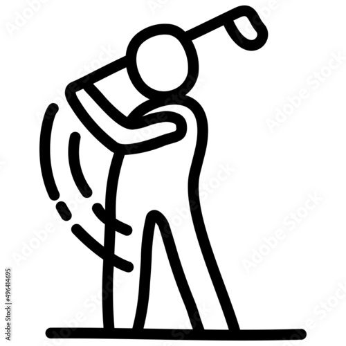 handdrawn shot icon