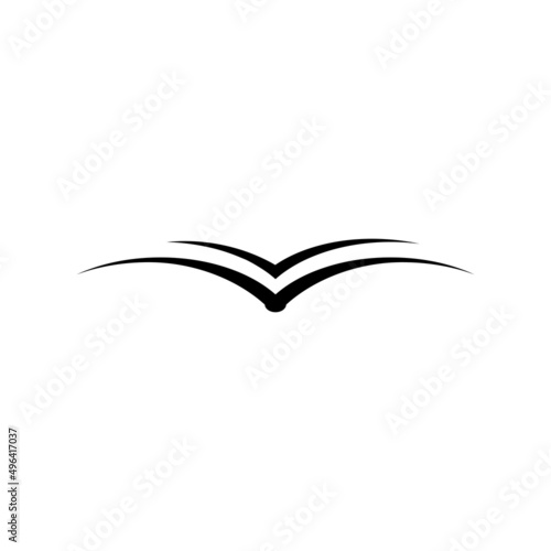 black book logo illustration design