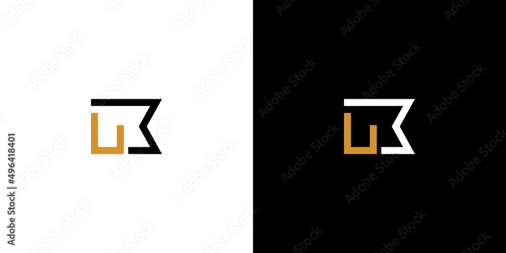 Modern and simple letter GB initials logo design Modern and simple letter GB initials logo design