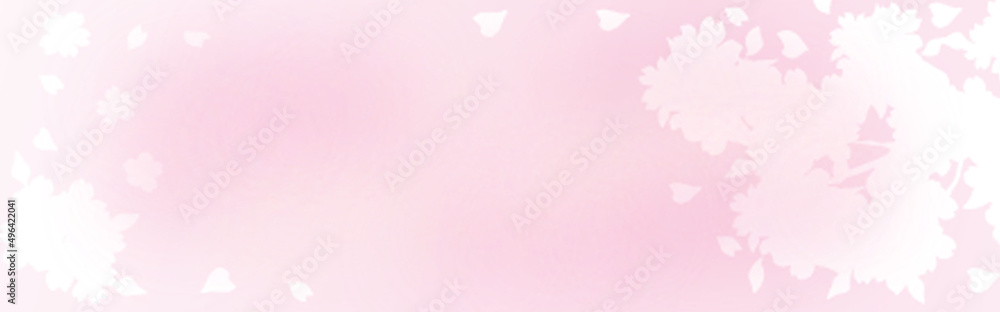 バナー 桜 さくら フレーム 枠 背景 春 花 シルエット コピースペース 水彩 イラスト Stock Illustration Adobe Stock バナー 桜 さくら フレーム 枠 背景 春 花 シルエット コピースペース 水彩 イラスト Stock Illustration Adobe Stock