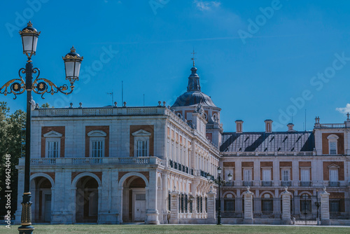 Royal Palace of Aranjuez in Aranjuez, Madrid, Spain, Europe