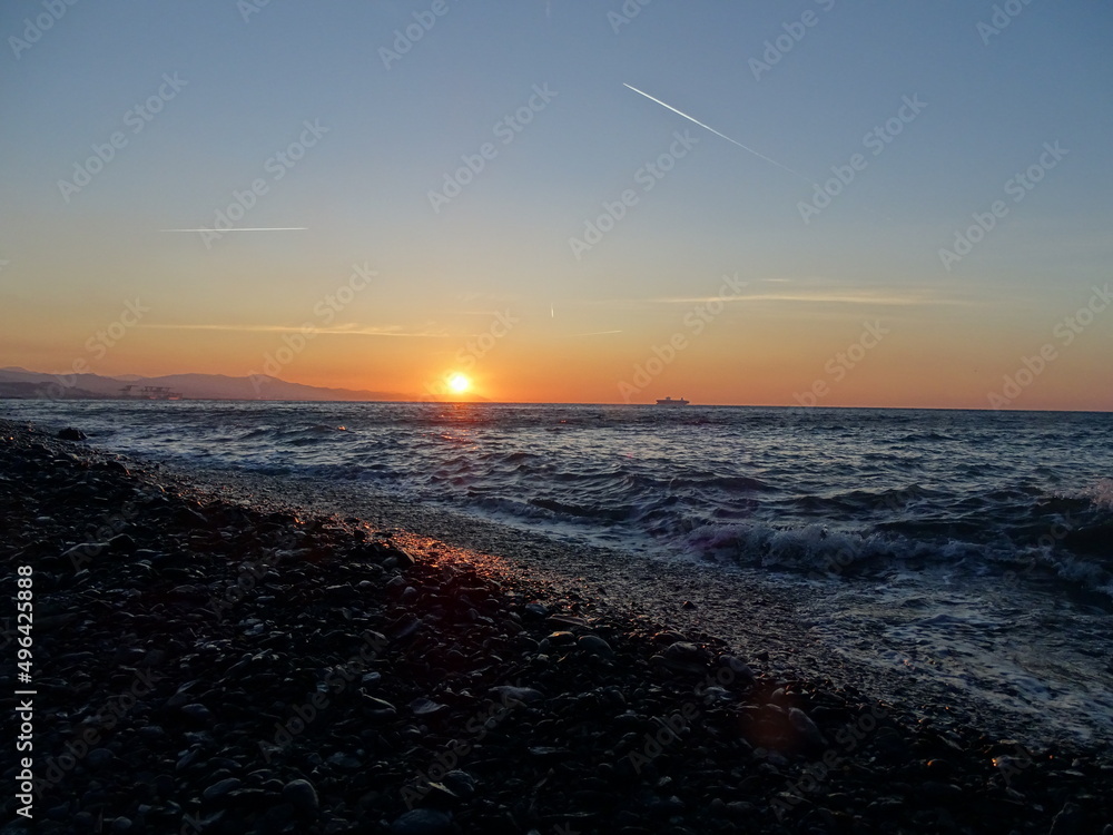 Fototapeta premium ALBA SUL MARE