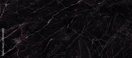 Black Marble Texture, High Gloss Marble Background Used For Interior abstract Home Decoration And Ceramic Granite Tiles Surface.