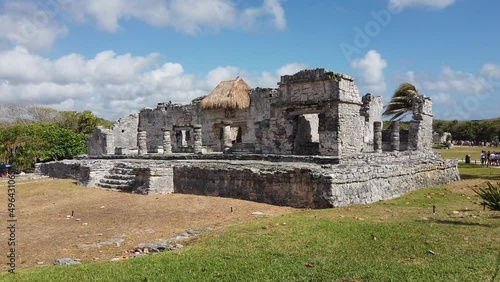 Wallpaper Mural Tulum is the site of a pre-Columbian Mayan walled city which served as a major port for Coba, in the Mexican state of Quintana Roo. Torontodigital.ca
