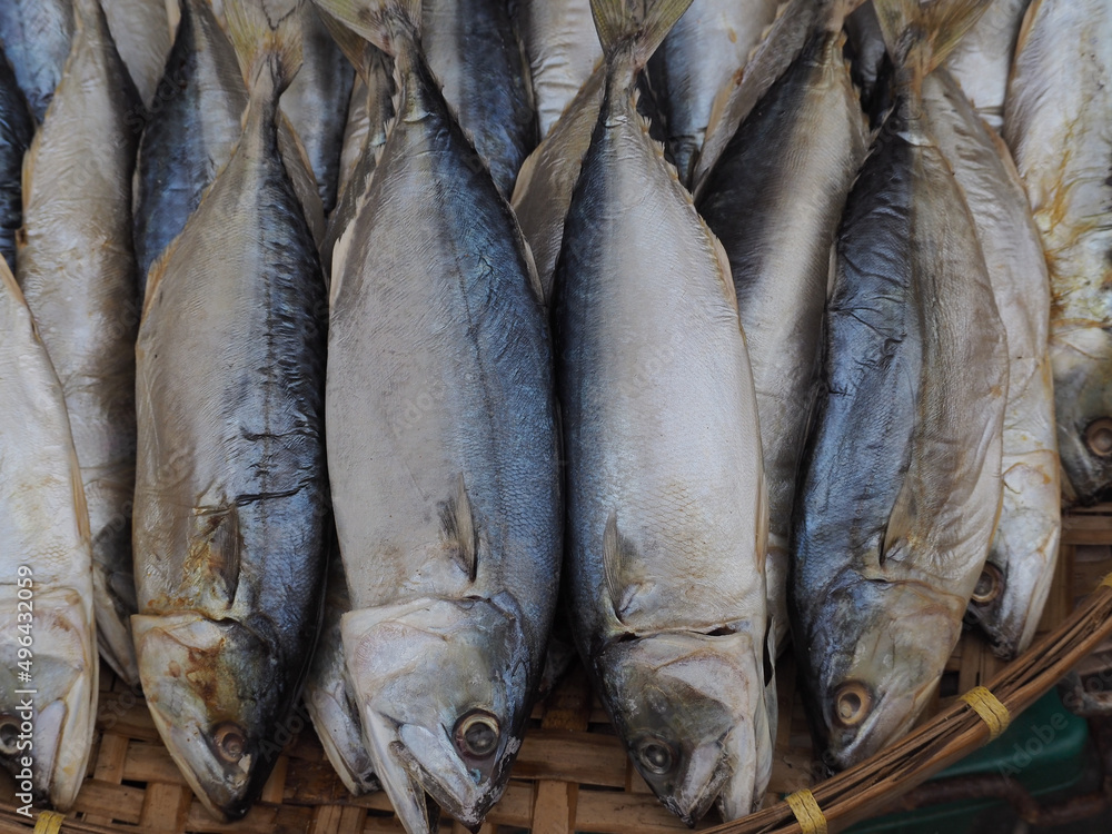 Obraz premium fresh fish on the market