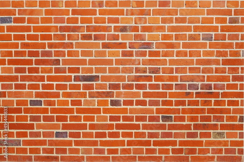 red brick wall. can be used as background