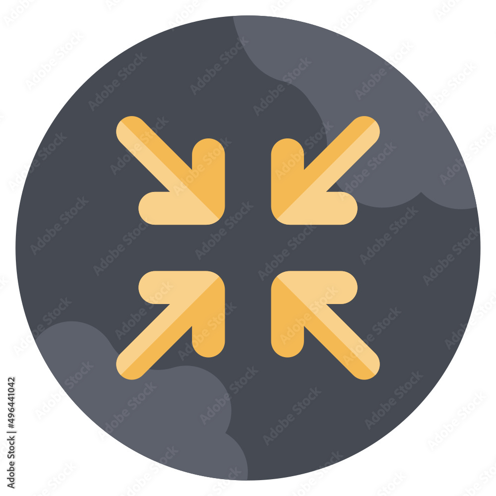 MINIMIZE flat icon,linear,outline,graphic,illustration MINIMIZE flat icon,linear,outline,graphic,illustration