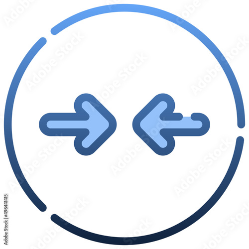 COMPRESS Gradienticon,linear,outline,graphic,illustration