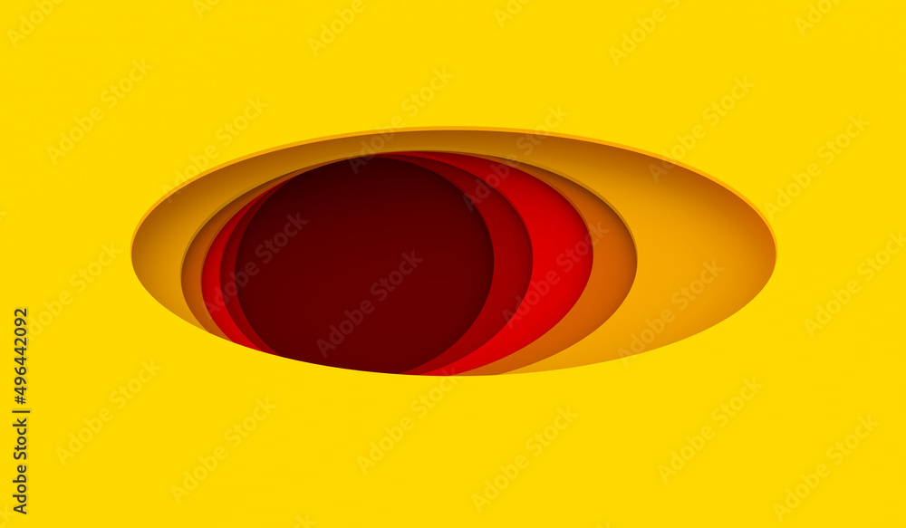 Bright background for the inscriptions and design of the yellow-red flowing panels. 3d rendering. Bright background for the inscriptions and design of the yellow-red flowing panels. 3d rendering.