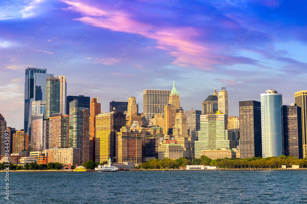 Fototapeta premium Manhattan cityscape in New York