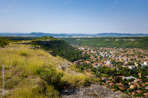 Bulgarian landscape of Ovech Fortress Provadia