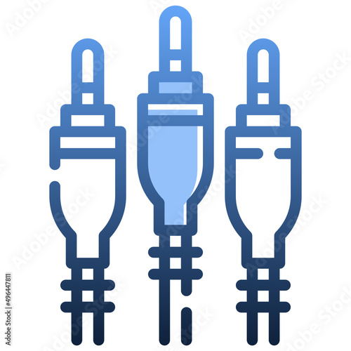 CABLES Gradienticon,linear,outline,graphic,illustration