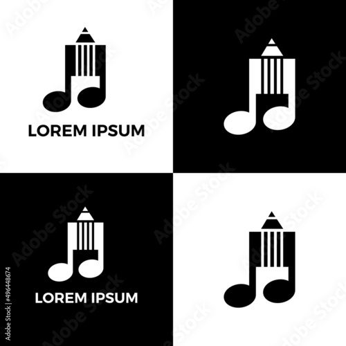 Tone creative with pen logo design inspiration