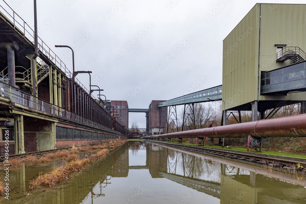 the Hansa coking plant in Dortmund, Germany, today a museum, industrial monument open for visitors