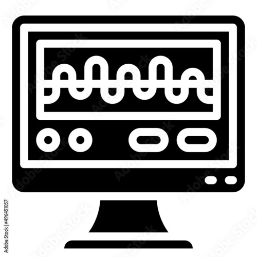 ADDITIBE SYNTHESIS glyph icon,linear,outline,graphic,illustration