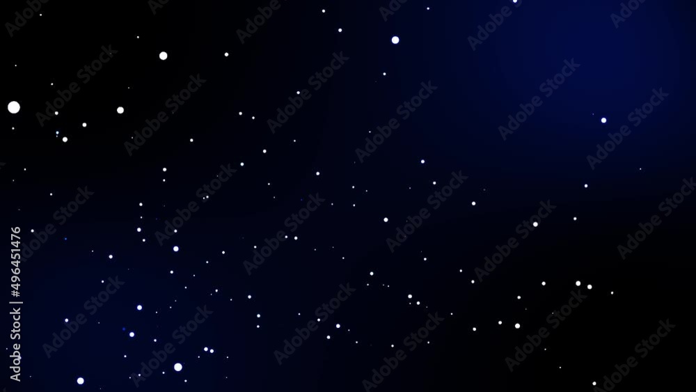 White particles moving Horizontally abstract animation . White particles moving Horizontally abstract animation .