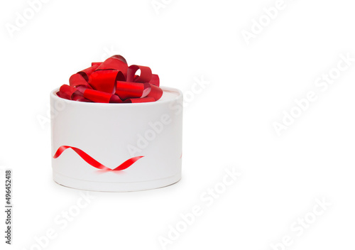 Gift Box isolated on the white background