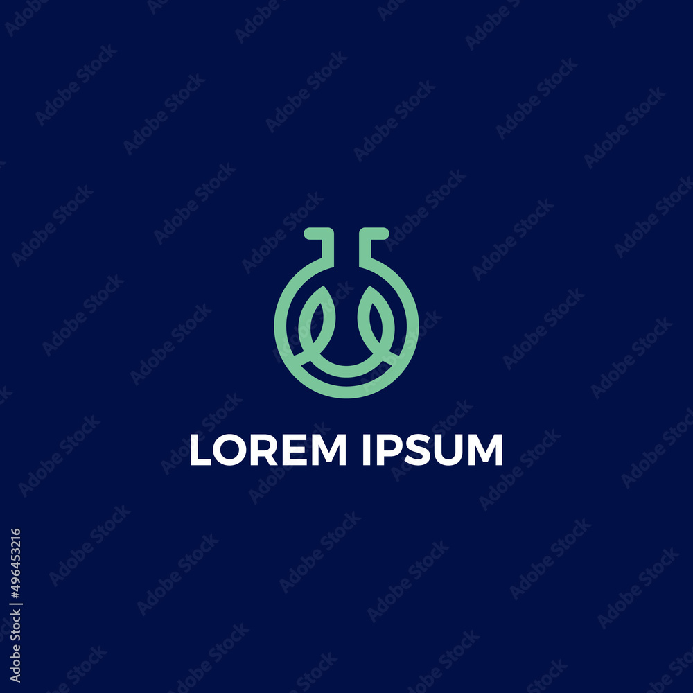 Line art leaf logo design inspiration Line art leaf logo design inspiration