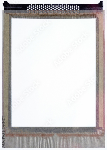 Snapshot frame of paper 9 x 12 cm