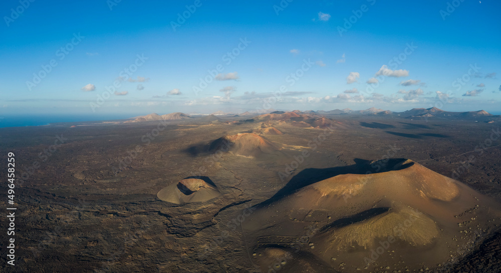 Volcanic fields of Timanfaya National Park, Spain