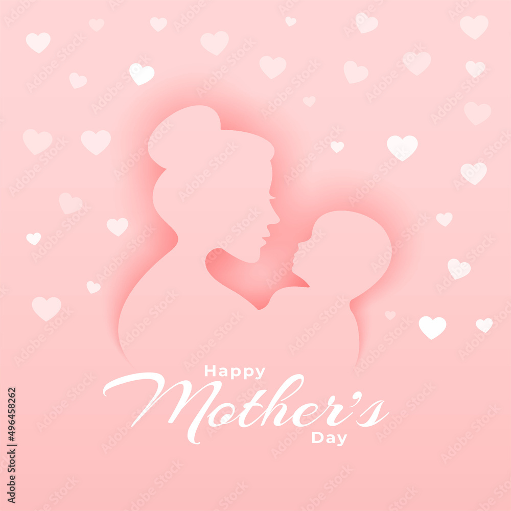elegant happy mother's day greeting design elegant happy mother's day greeting design