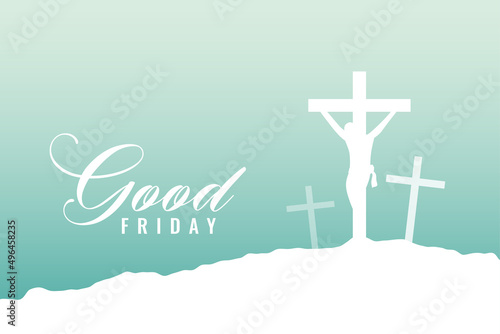 good friday holy week background design