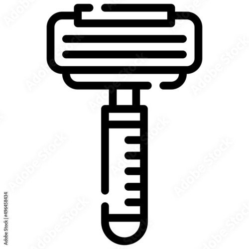 RAZOR line icon,linear,outline,graphic,illustration