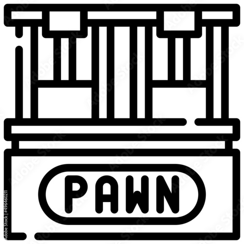 COUNTER line icon,linear,outline,graphic,illustration