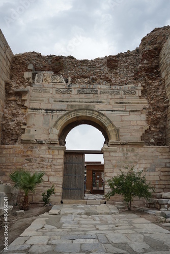Basilica of St. John in Selcuk  Turkey