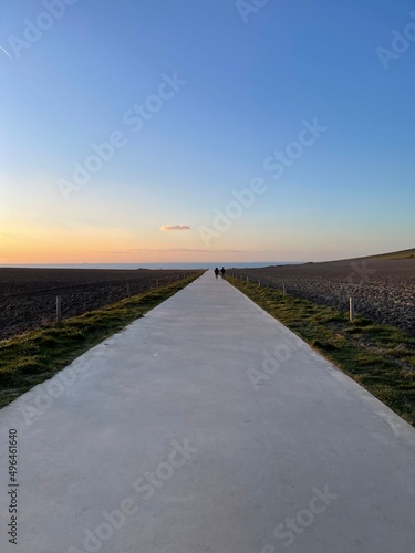 Chemin en direction de l'océan