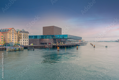 The Royal Danish Playhouse is a theatre building for the Royal Danish Theatre, situated on the harbour front of central Copenhagen, Denmark