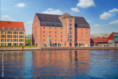 Vestindisk Pakhus, West India Warehouse, building of Royal Cast Collection located on Toldbodgade on the waterfront in Copenhagen, Denmark