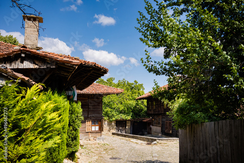Bulgarian landmark of Zheravna village