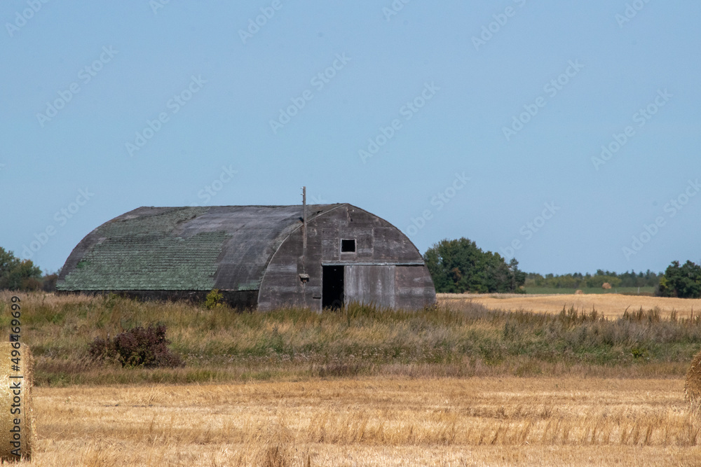 Abandoned barn in rural Saskatchewan, Canada Abandoned barn in rural Saskatchewan, Canada