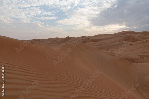 Badiyah desert in Oman with beautiful clouds  © Salim