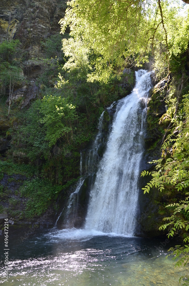 Fototapeta premium catarata en el Caurel