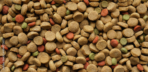 background texture pet food for dogs and cats